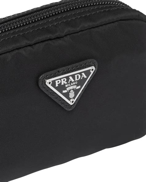 prada nylon case|Prada nylon pouch bag.